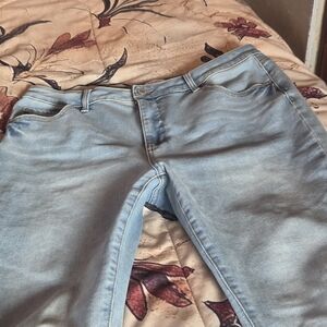 Time and Tru Light Blue Boyfriend  Jeans.